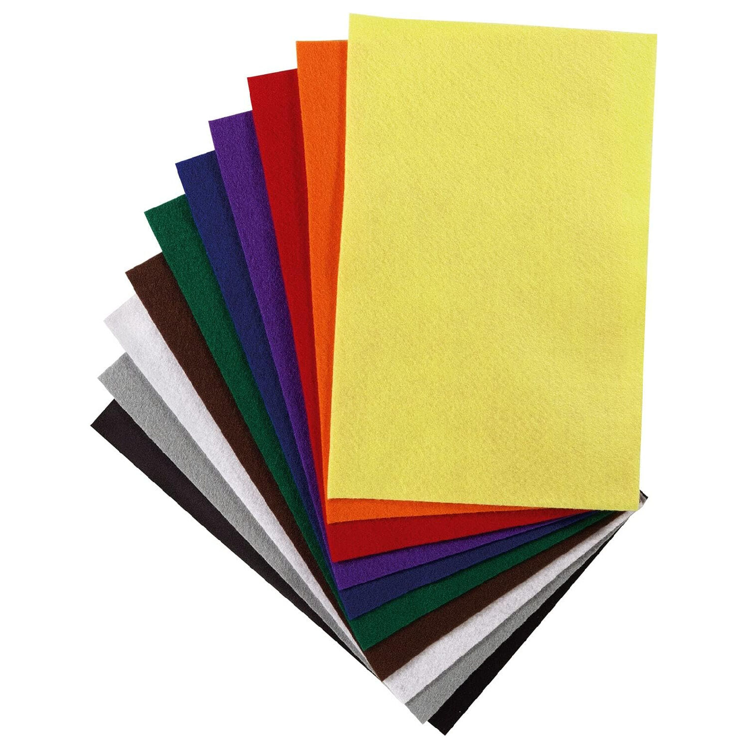 Bastelmappe Filz 10 Bg. 20x30cm sortiert Bild 2