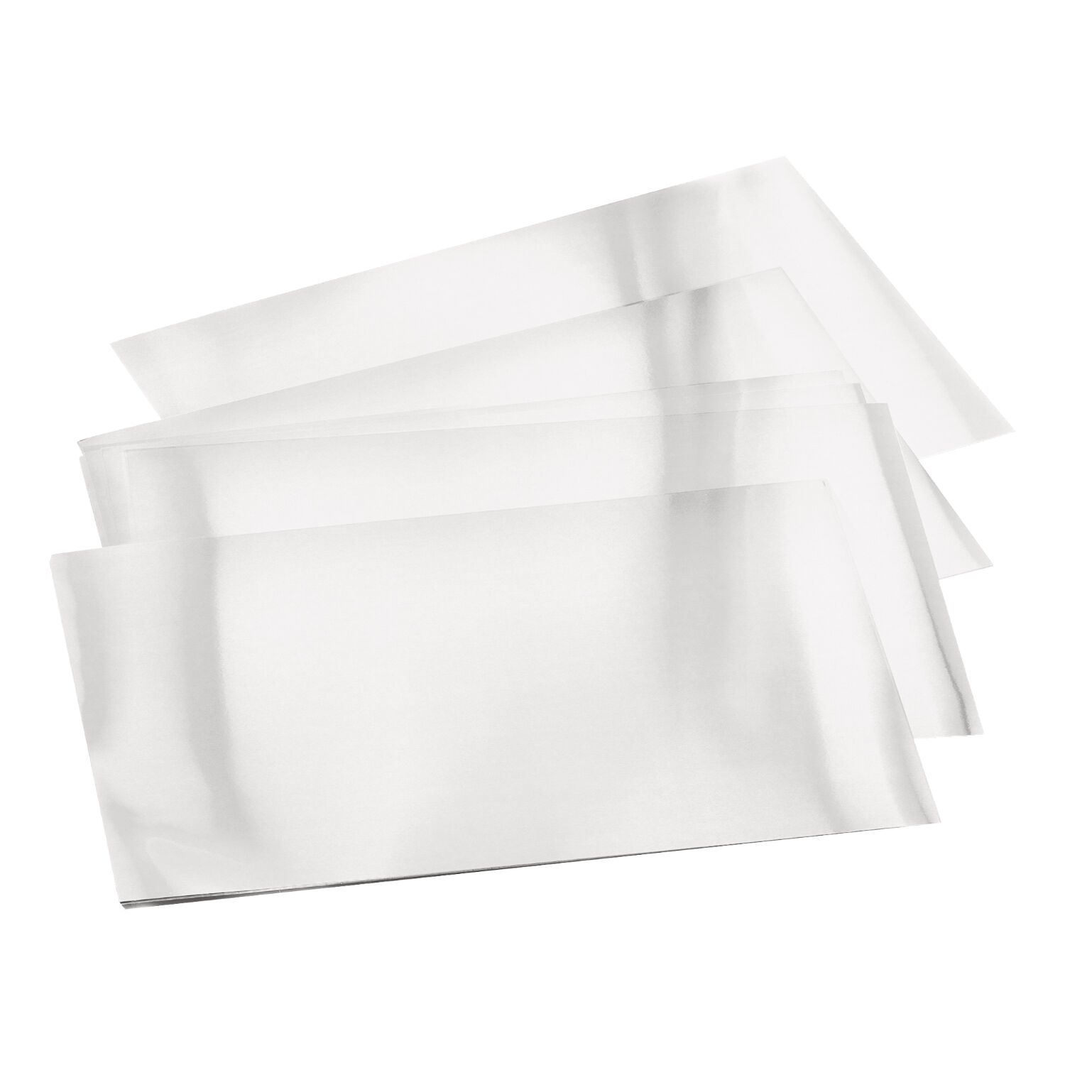 Prgefolie, 3 Bogen, 19x30cm, silber Bild 2