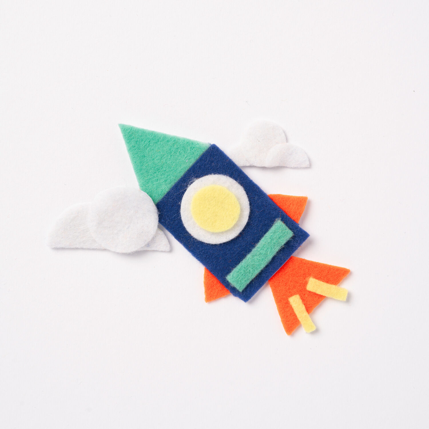 Filz-Sticker FORMEN, 245 Teile selbstklebend, farbig sortiert Bild 3