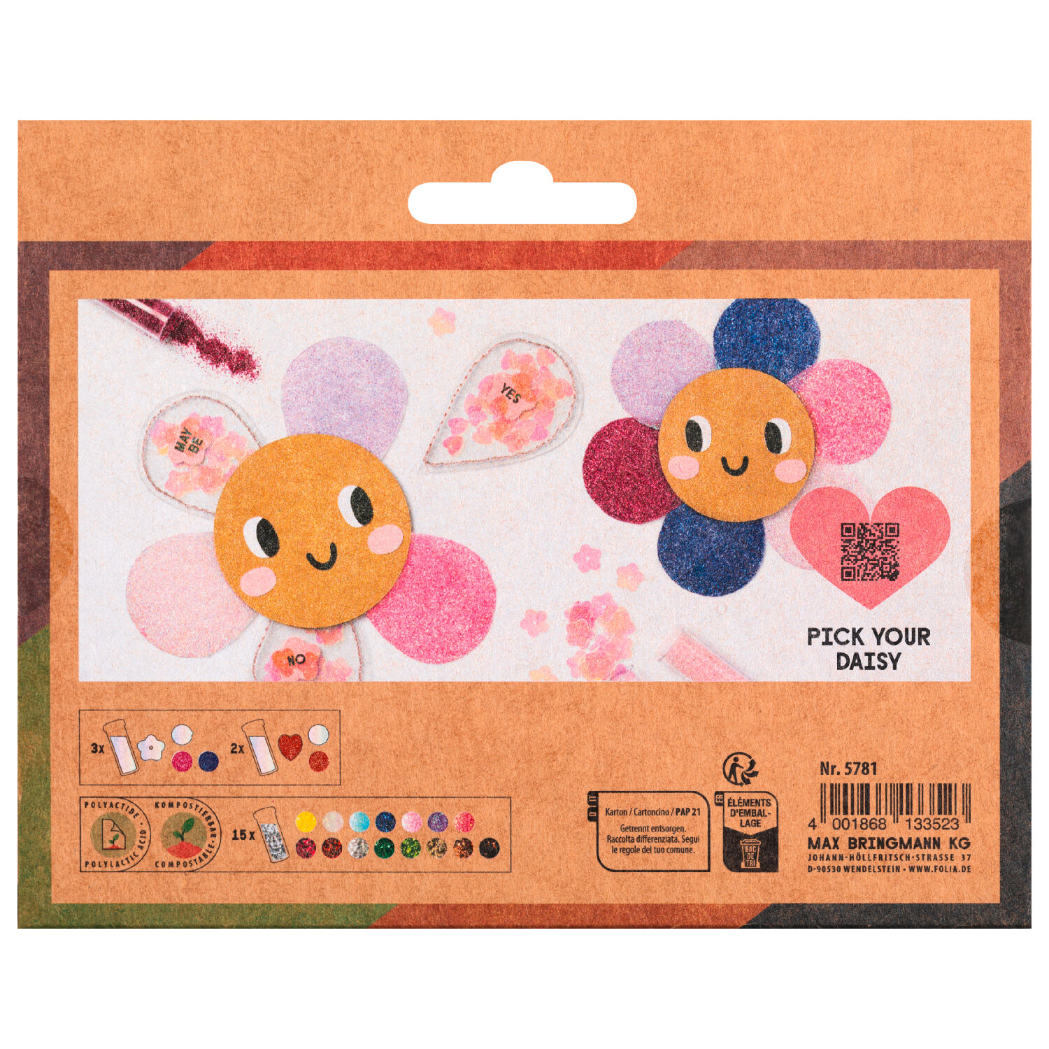 Organic Bio Glitter & Pailletten Set, 20-teilig Bild 2