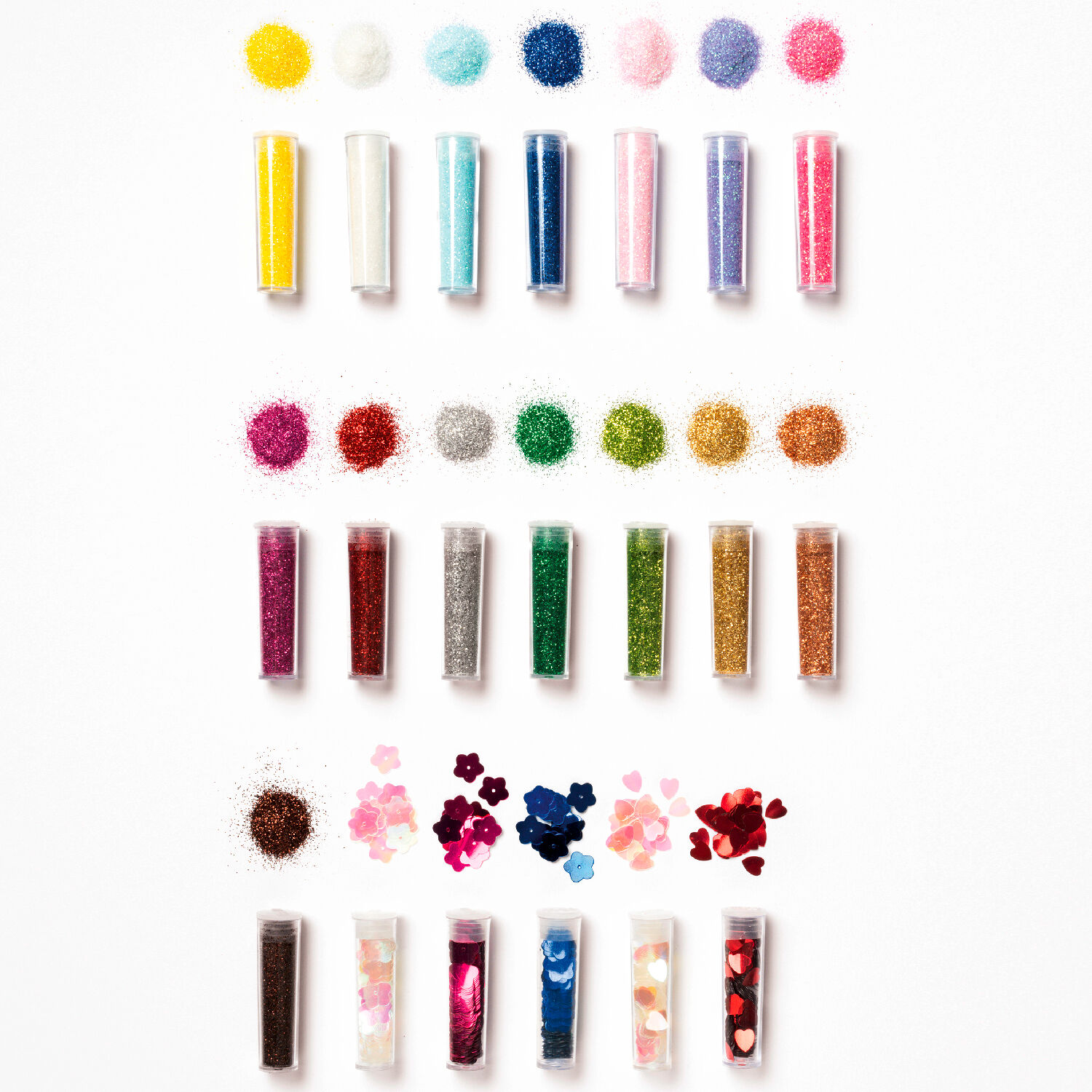 Organic Bio Glitter & Pailletten Set, 20-teilig Bild 3