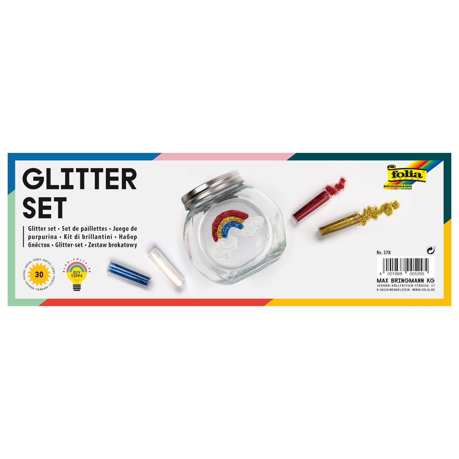 Glitter-Set, 30teilig