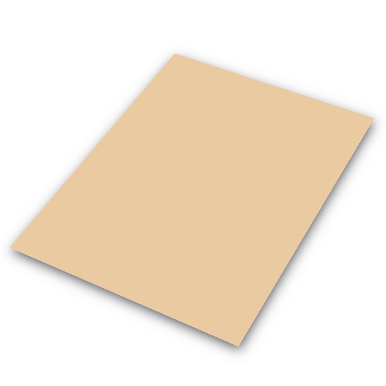 Color-Bastelkarton, Einzelbogen, 220 g/qm, 50x70 cm, Chamois
