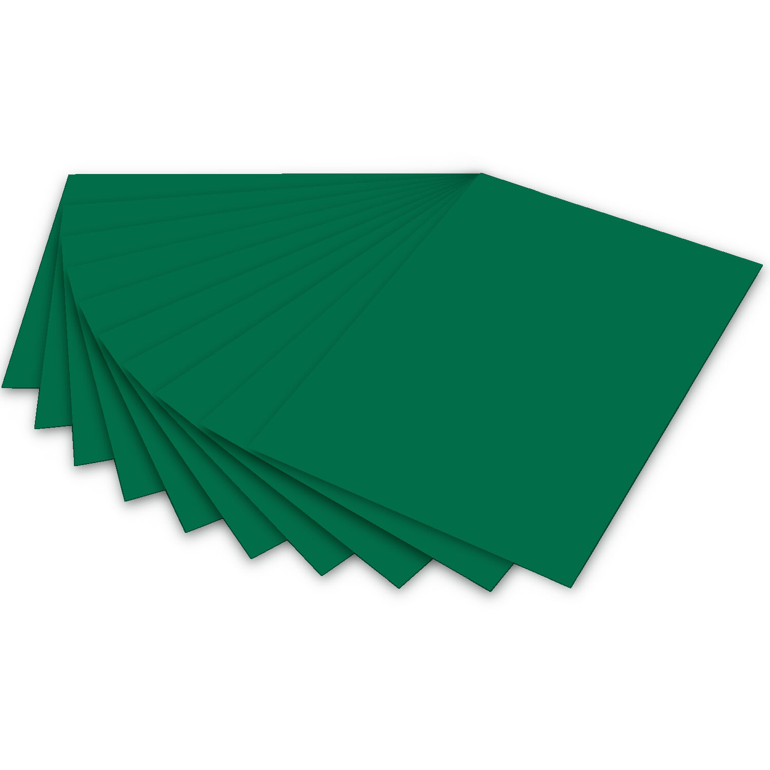 Color-Bastelkarton, 100 Blatt, 220 g/qm, DIN A4, Tannengrn