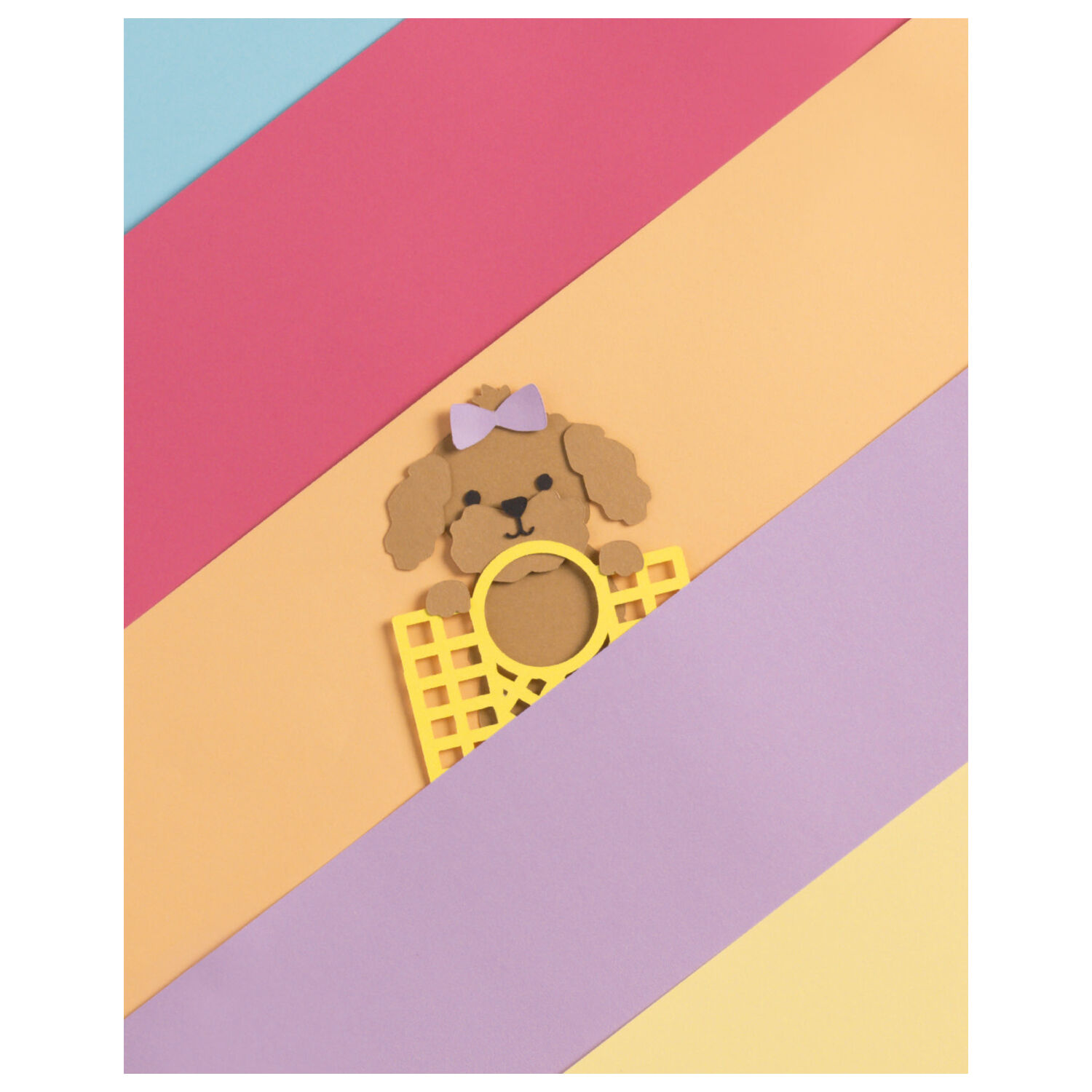 Papier Block PASTEL, 130 & 300g/m�, DIN A6, 60 Blatt, 10 Farben sortiert Bild 3