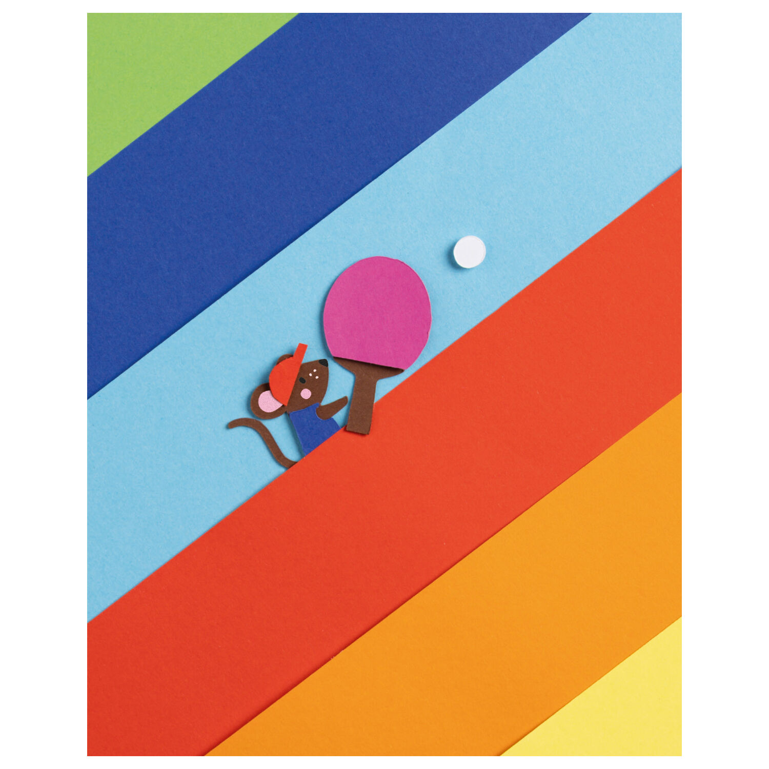 Papier Block BASIC, 130 & 300g/m�, DIN A6, 60 Blatt, 10 Farben sortiert Bild 2