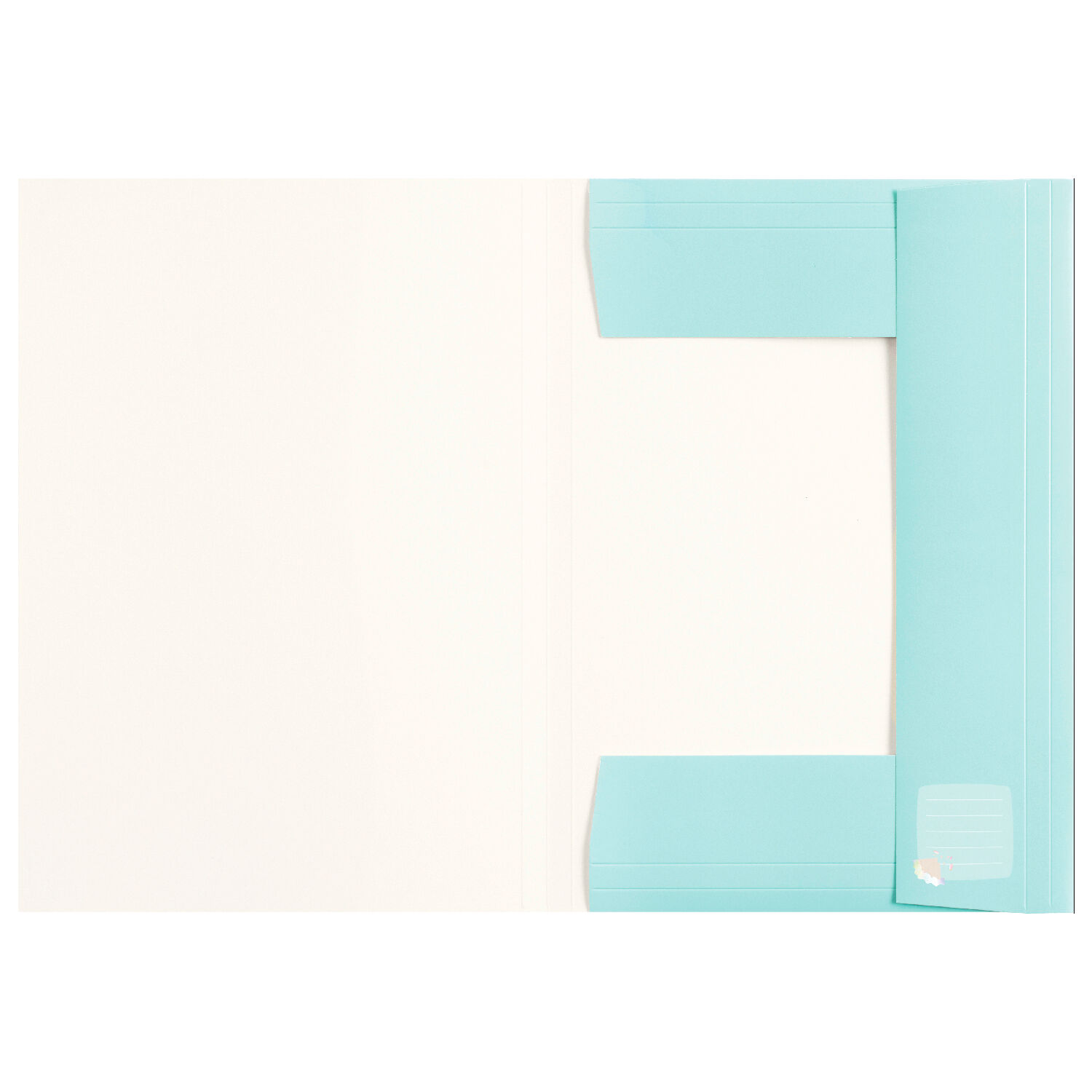 Sammelmappe mit Gummiband, A3, Hotfoil, Buntstifte Bild 3