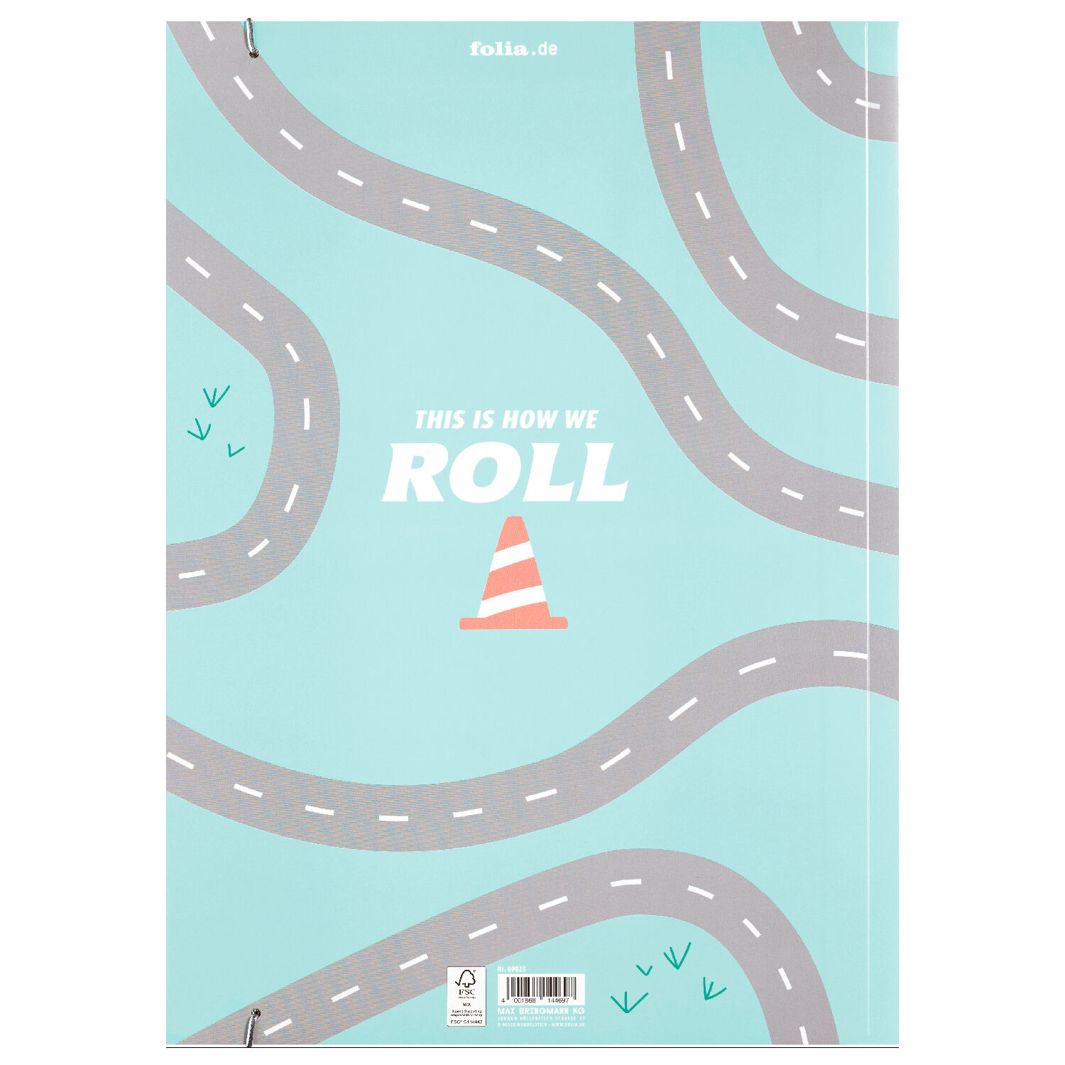 Sammelmappe mit Gummiband, A3, Hotfoil, Farhrzeuge Bild 2