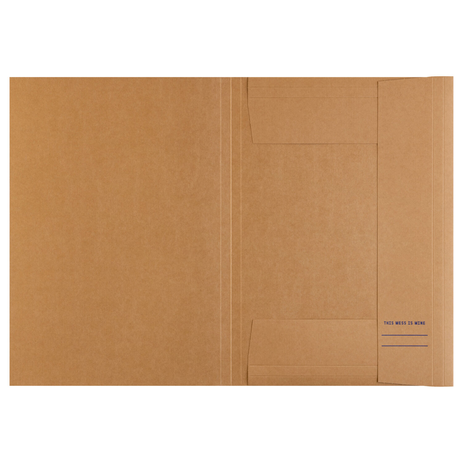 Sammelmappe mit Gummiband, DIN A3, 1 Mappe, Kraftkarton, Overgrown Bild 3