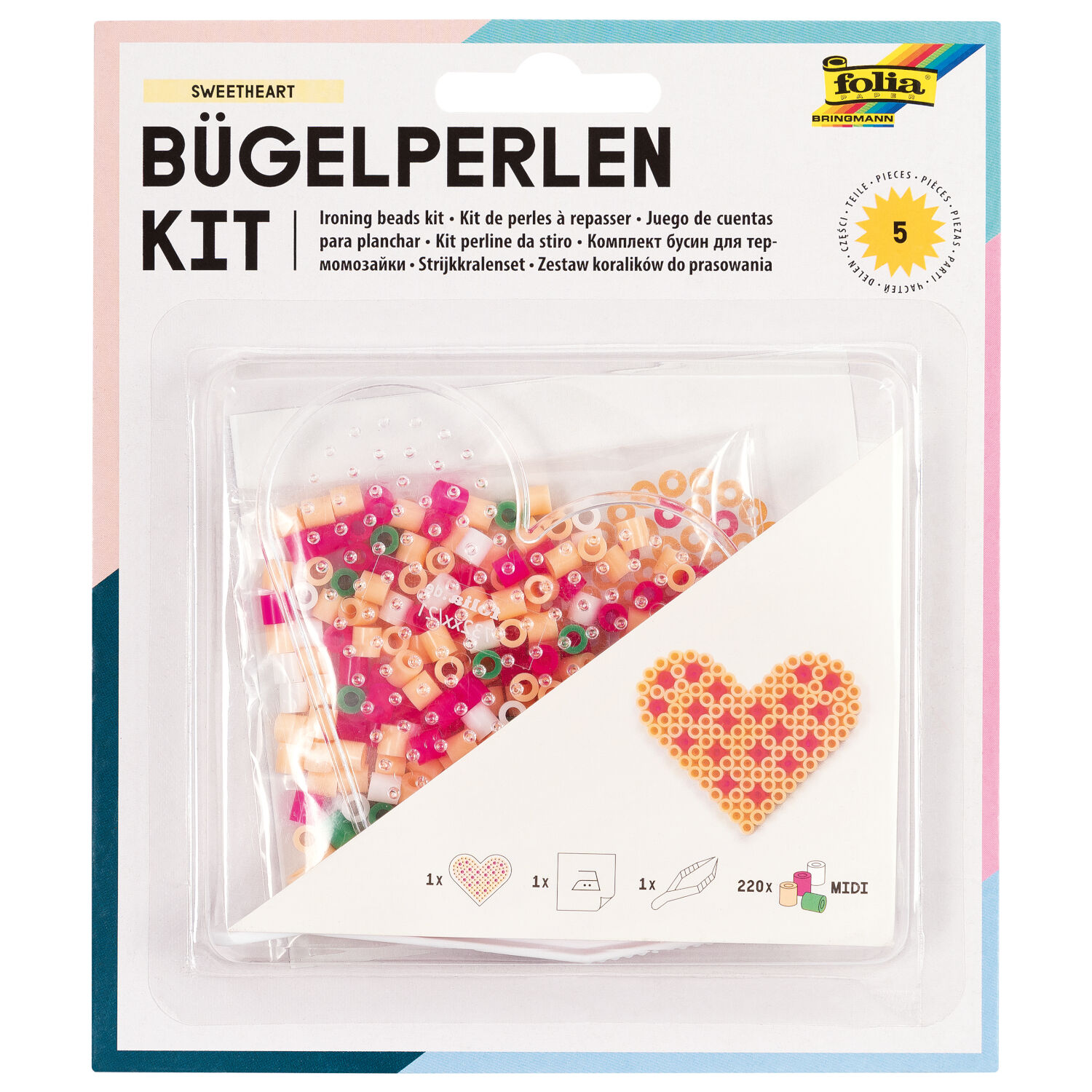 Bgelperlen Starter-Set, LOVE (Herz)