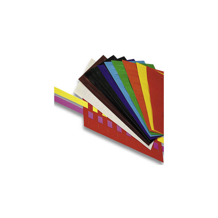 SALE Flechtblätter, 12x17 cm, 10 Stk. 10 Farben