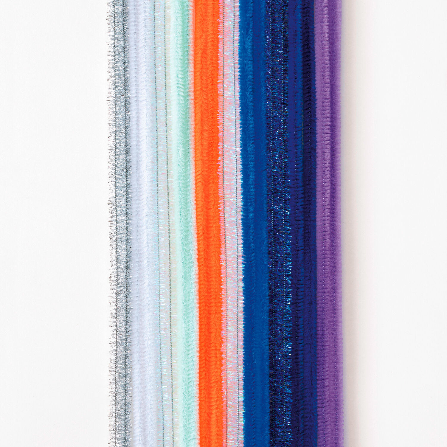 Chenilledraht / Pfeifenputzer / Biegeplsch Sortiment Space Universe, 50cm,  8mm, 100 Stck, farbig sortiert Bild 2