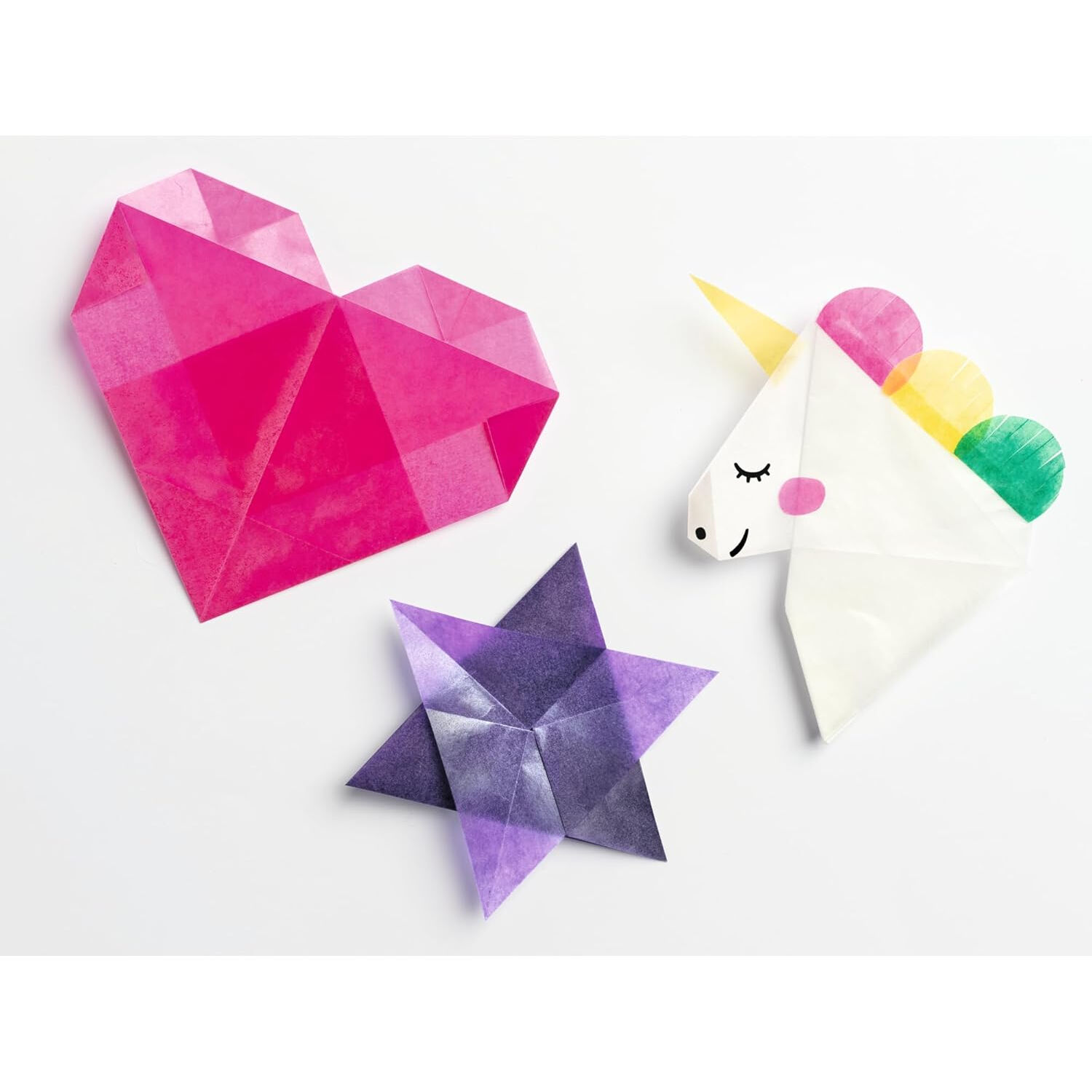 Faltbltter Transparentpapier, 10x10cm, 500 Stck Bild 4