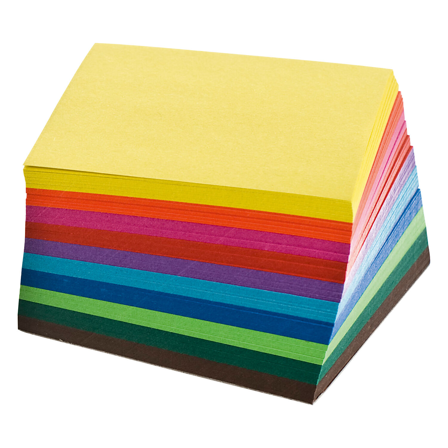 Faltbltter 'Midi', 500 Blatt,10 Farben, 7,5x7,5cm Bild 2