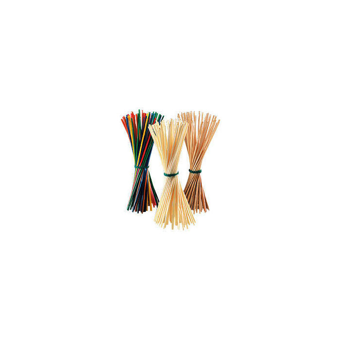 Strohhalme, Naturfarben, 50 Stck, 22 cm