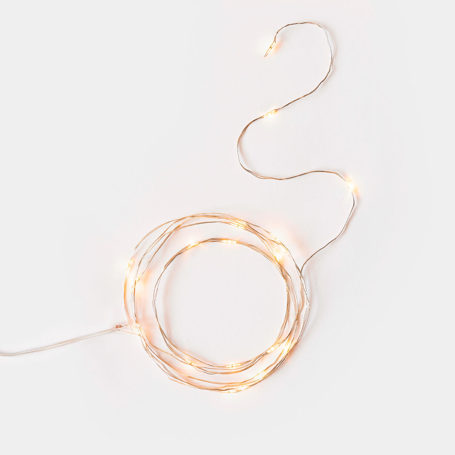 LED Lichterkette, 2 Stck, je 220cm mit 20 LEDs, warmwei, inkl. Batterien Bild 2