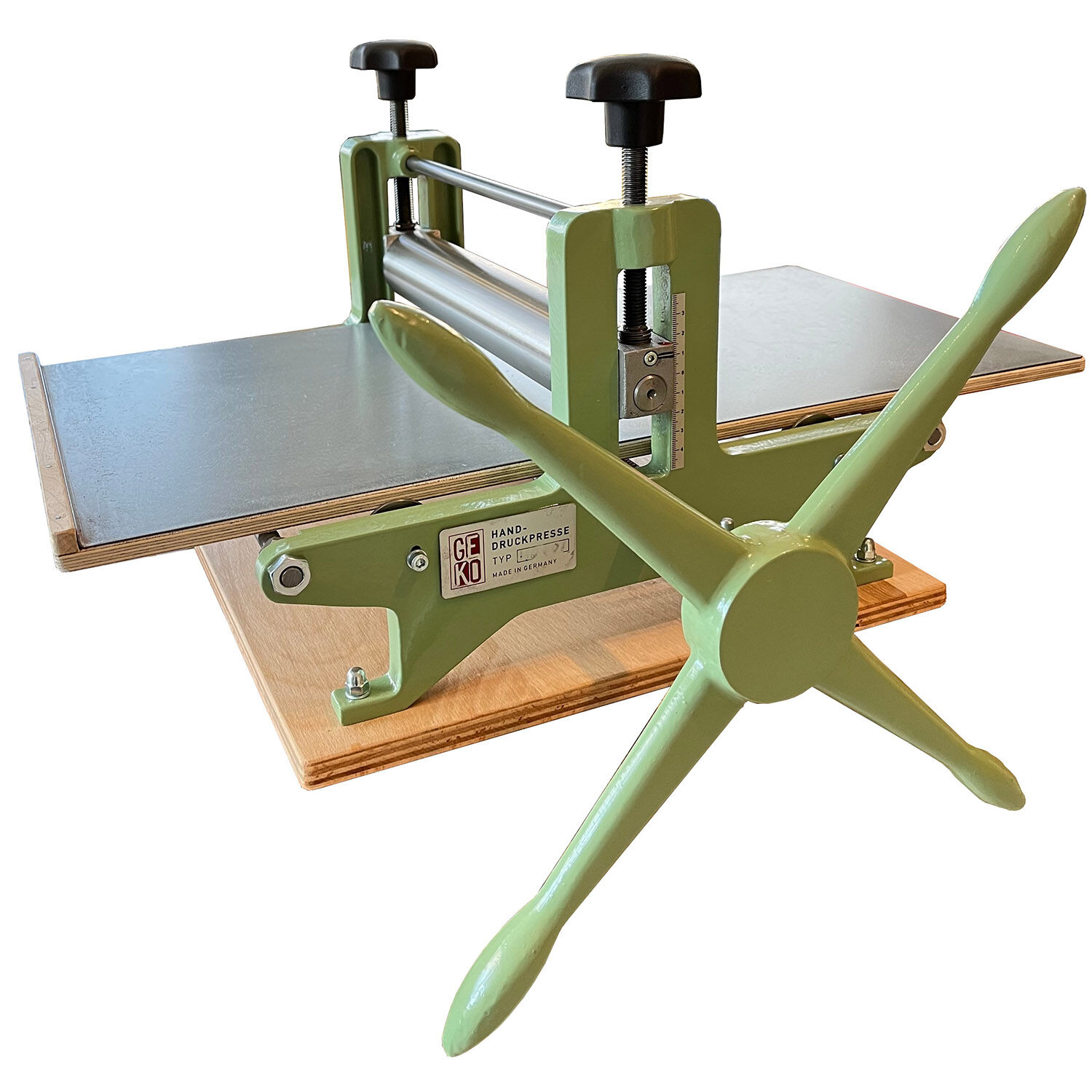 Geko-Druckpresse, Modell PL 300 Breite 300mm