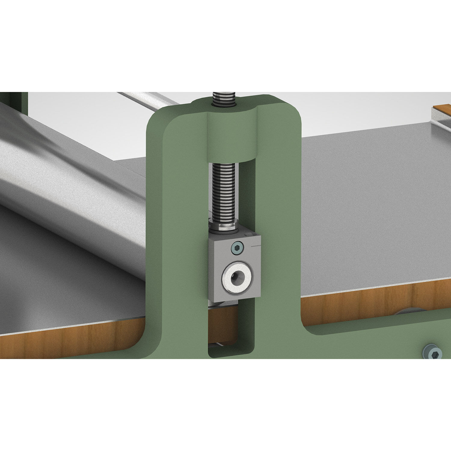 Geko-Druckpresse, Modell PL 300 Breite 300mm Bild 2