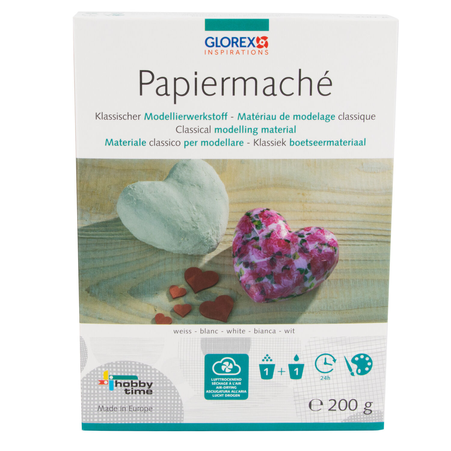 Papiermach�/ Pappmach� pulverf�rmig, 200 g Verkaufsbox