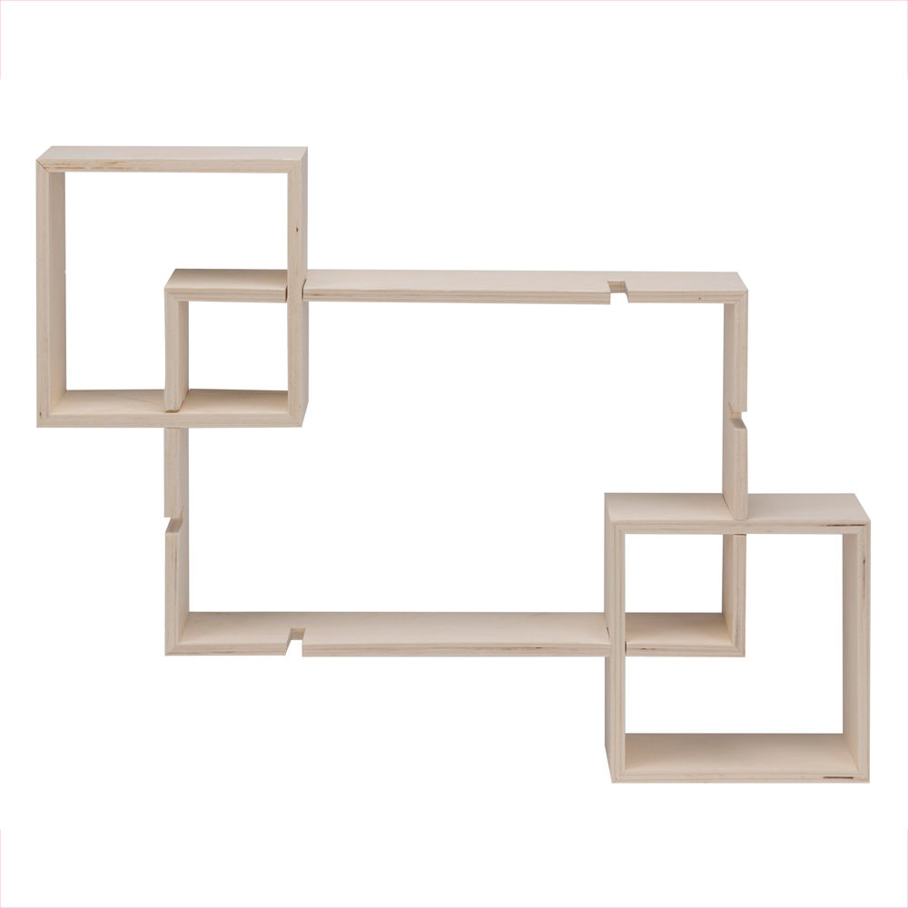 Glorex Design-Rahmen, Rechteck, 3 teilig