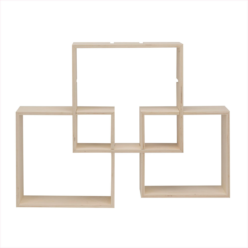 SALE Glorex Design-Rahmen, Quadrat, 3 teilig