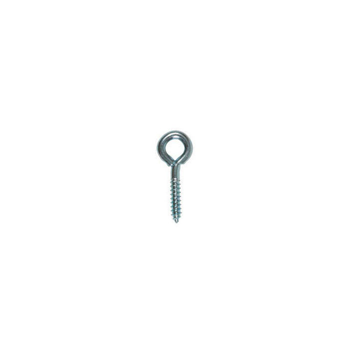 Ringschrauben, silberfarben, 8x3mm, 24 Stck