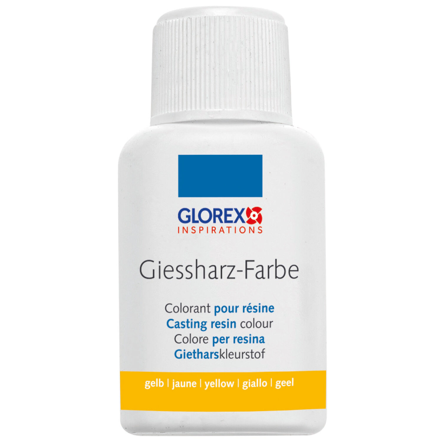 NEU Gieharz-Farbe, 20 ml, Gelb