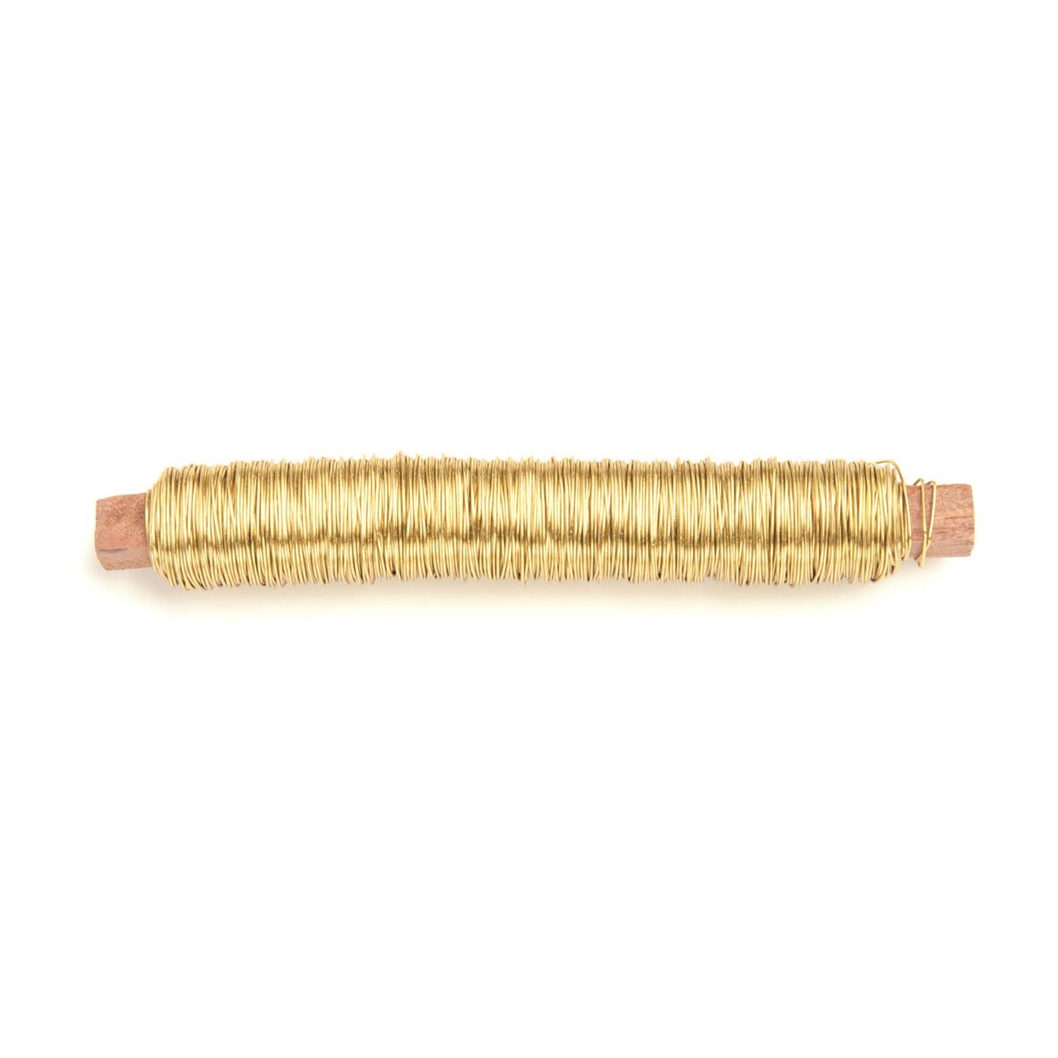 NEU Wickeldraht goldfarben, Strke 0,5mm, Lnge ca. 50m