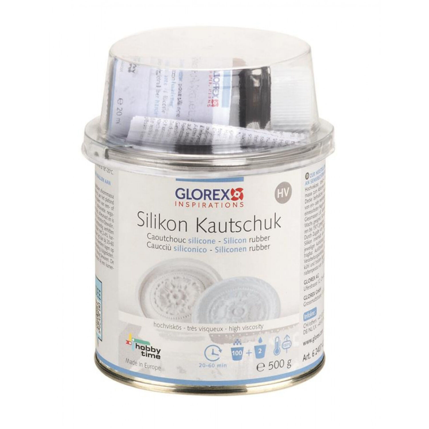 Silikon Kautschuk RTV HV, hochviskos, 500 g