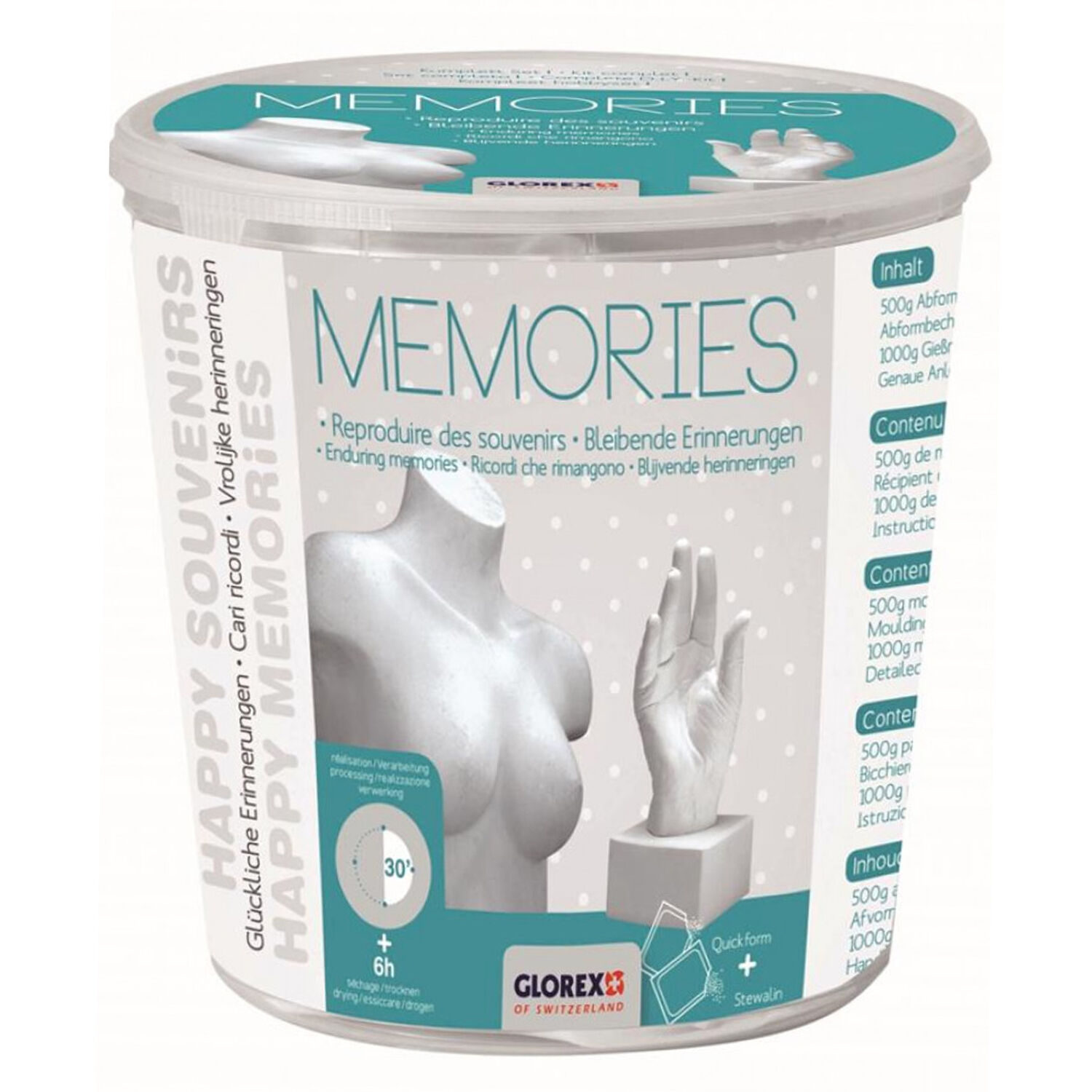 Memories Creativ-Set Gropackung fr Abformungen