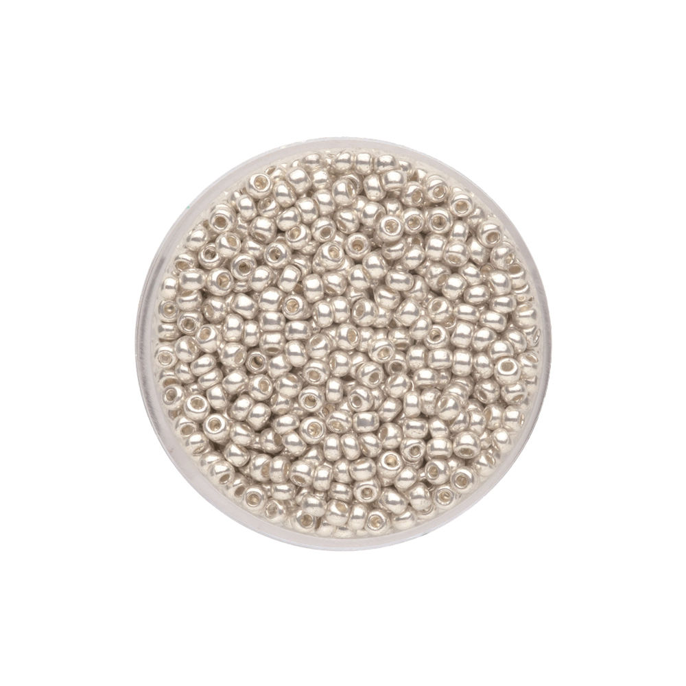 Create it Easy Rocailles 2,6 mm, 17g, metallic silber