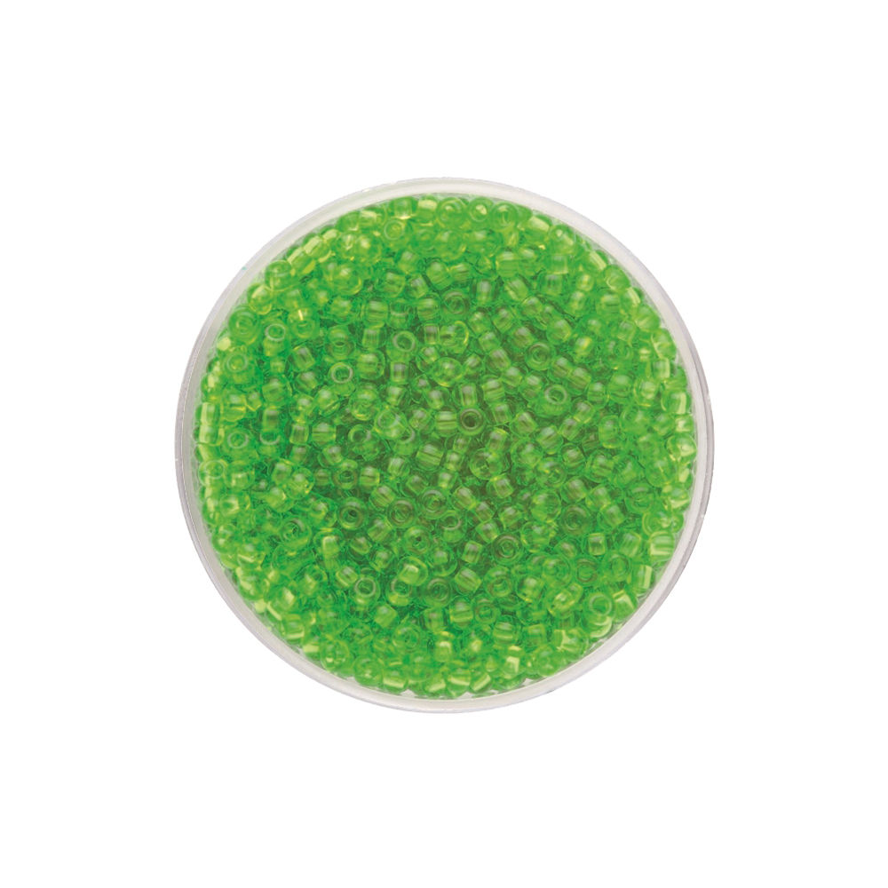 Create it Easy Rocailles 2,6 mm, 17g, transparent grün
