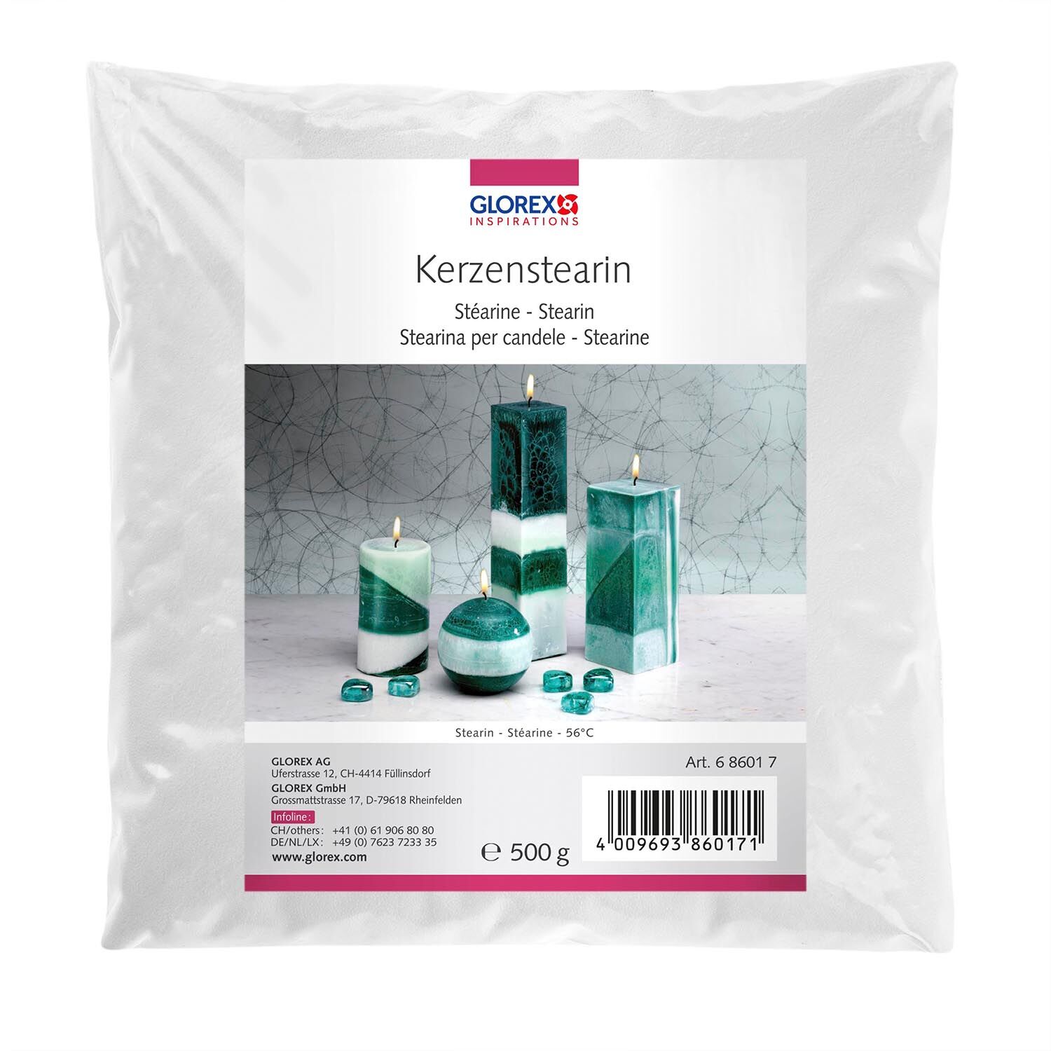 NEU Wachsgranulat / Kerzenstearin 500g