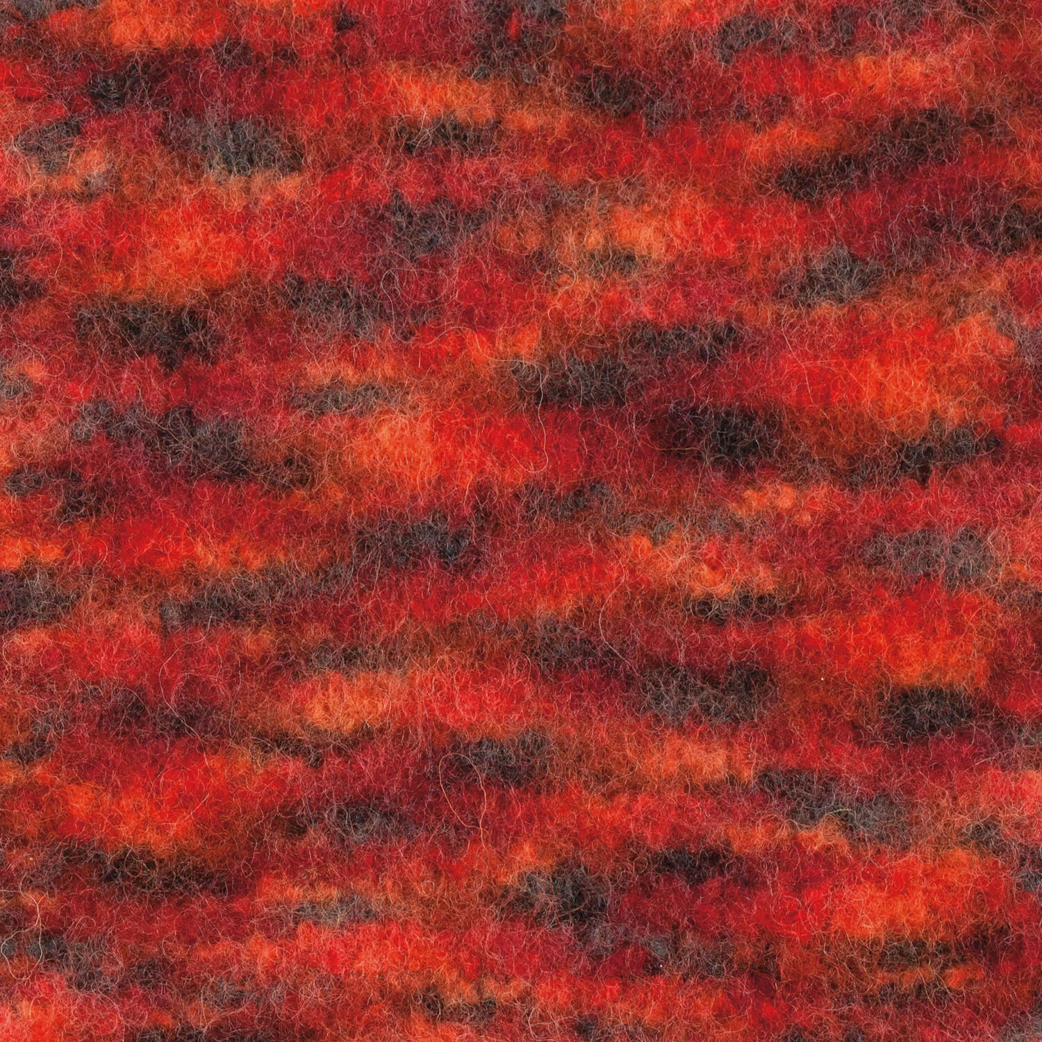 Filzwolle Color, 100% Schurwolle, Oeko-Tex-Standard, 50g, 50m, Farbe 21, Rot-Mix Bild 2