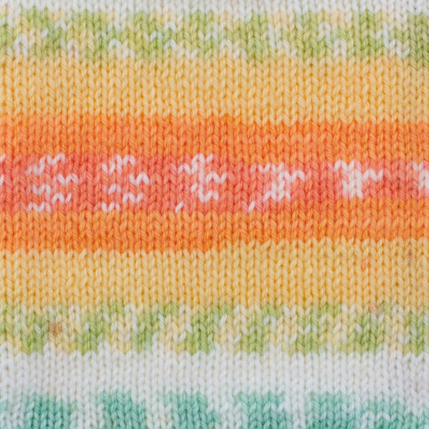 Strickgarn Baby color, Oeko-Tex Standard, 50g, 150m, Farbe 03, orange multicolor Bild 2