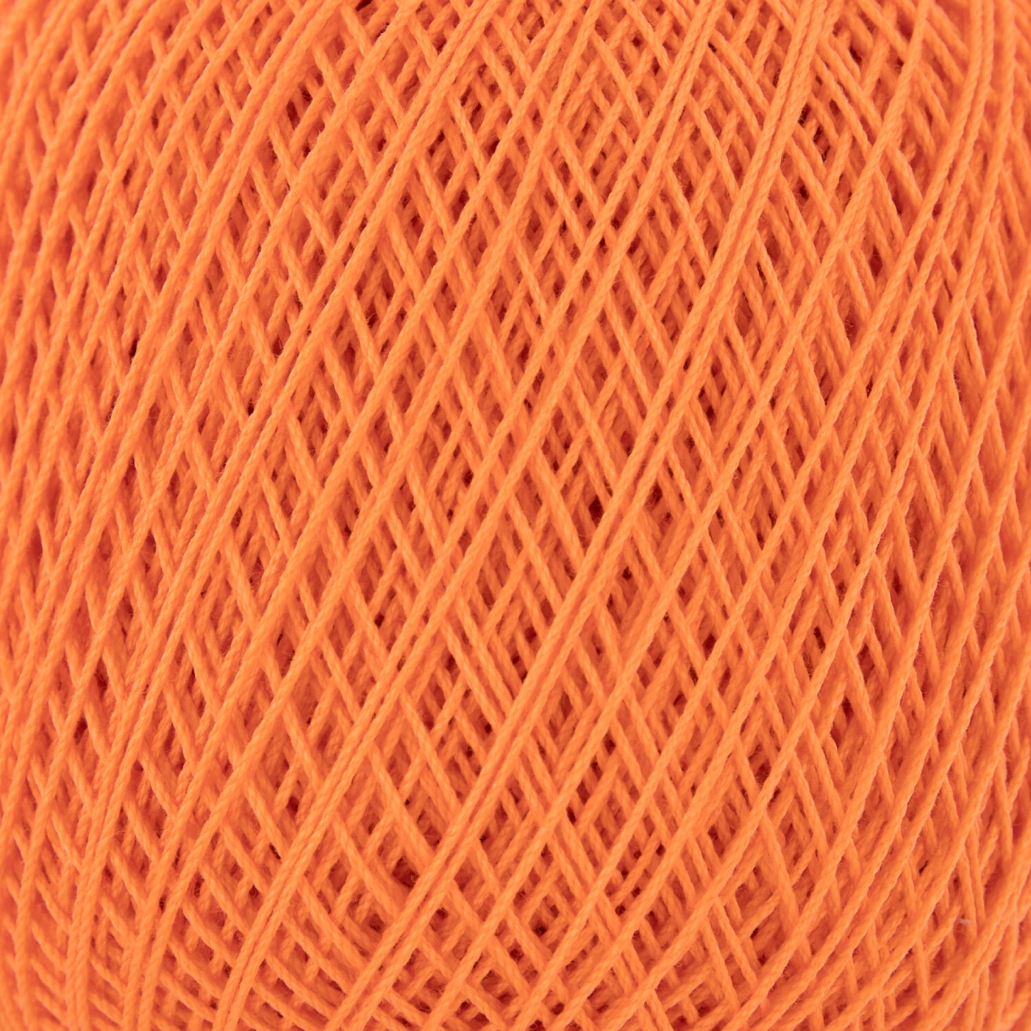 SALE H�kel-und Strickgarn 10, 100% Baumwolle, Oeko-Tex-Standard, 50g, 280m, Farbe 05, Orange Bild 2