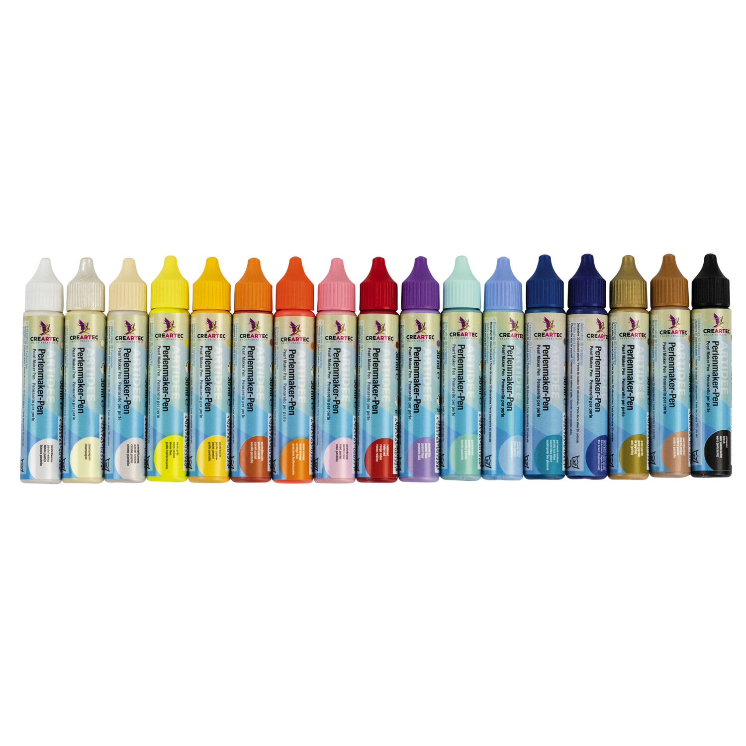 NEU Perlenmaker-Pen, 30 ml, perlmutt kupfergold Bild 2