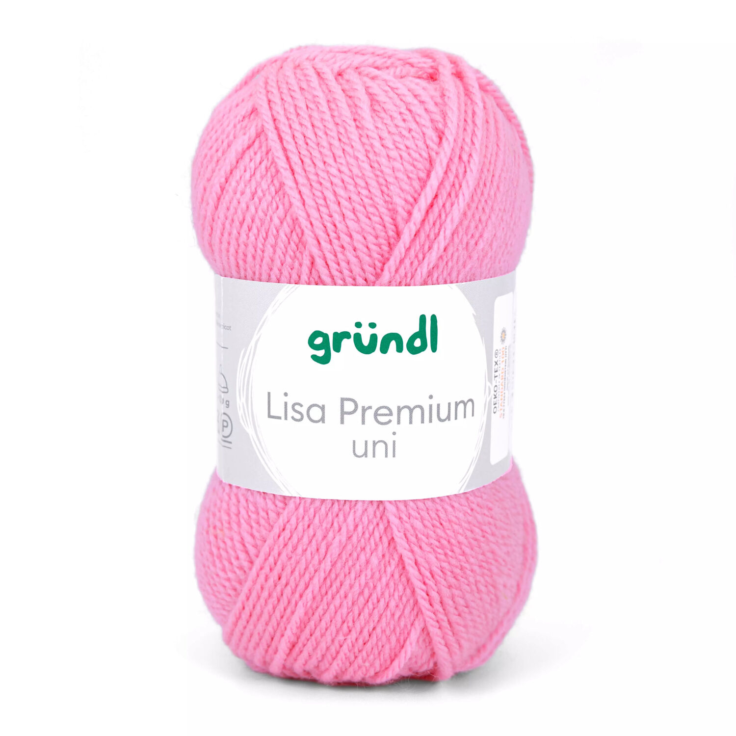 Strickgarn Lisa, 100% Polyacryl, Oeko-Tex Standard, 50g, 150m, Farbe 31, Rosa