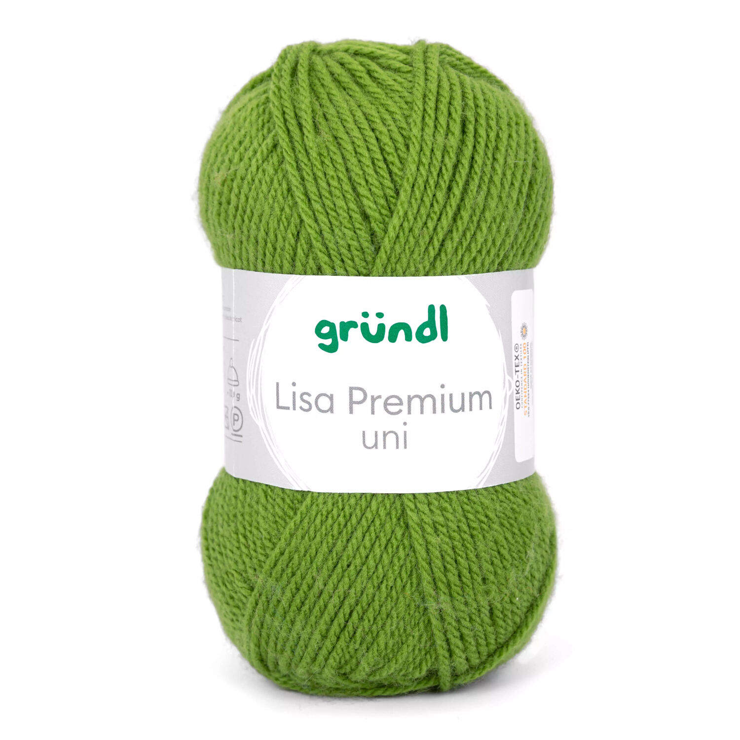 Strickgarn Lisa, 100% Polyacryl, Oeko-Tex Standard, 50g, 150m, Farbe 33, Maigrn