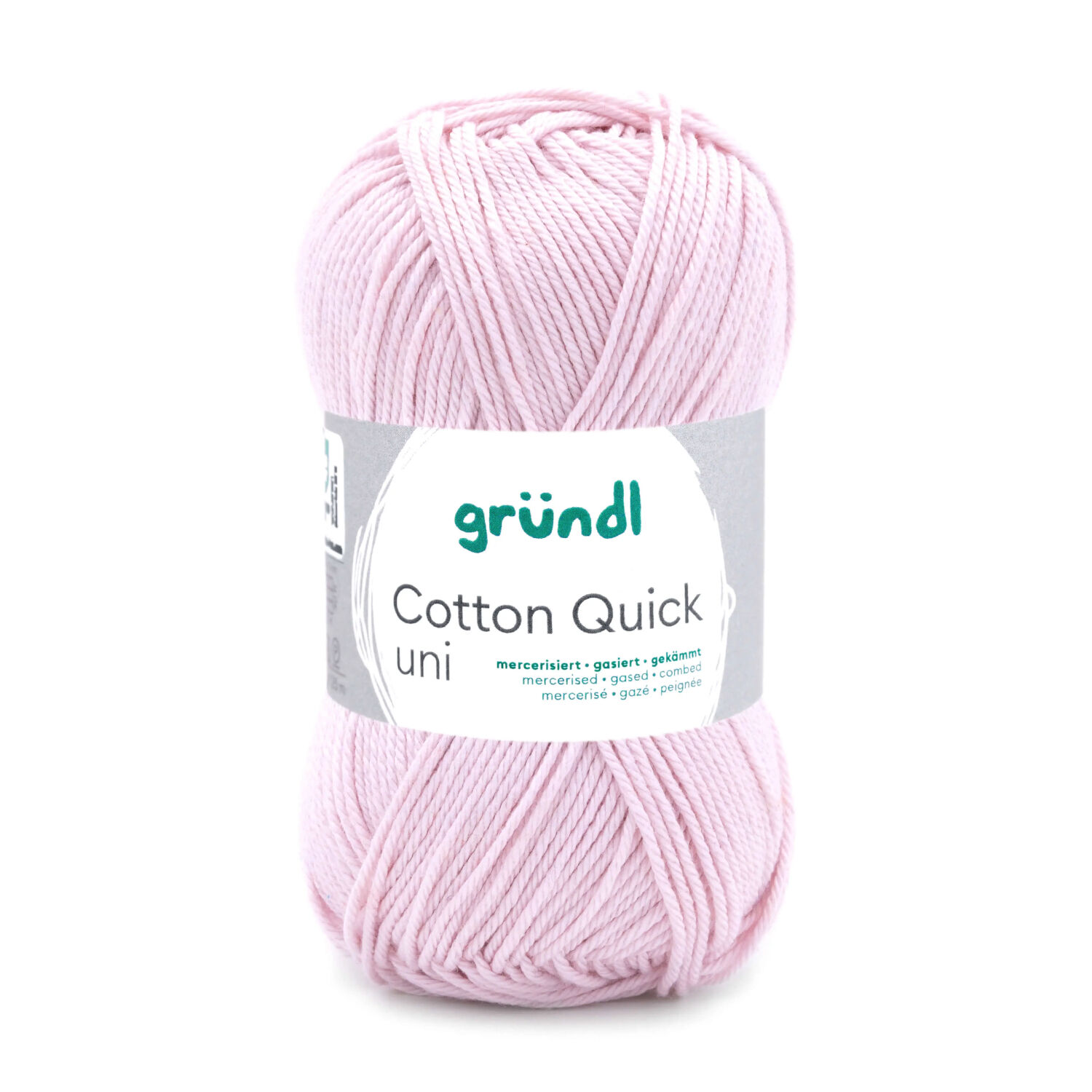 Cotton Quick uni, 100% Baumwolle, Oeko-Tex-Standard, 50g, 125m, Farbe 106, Rose