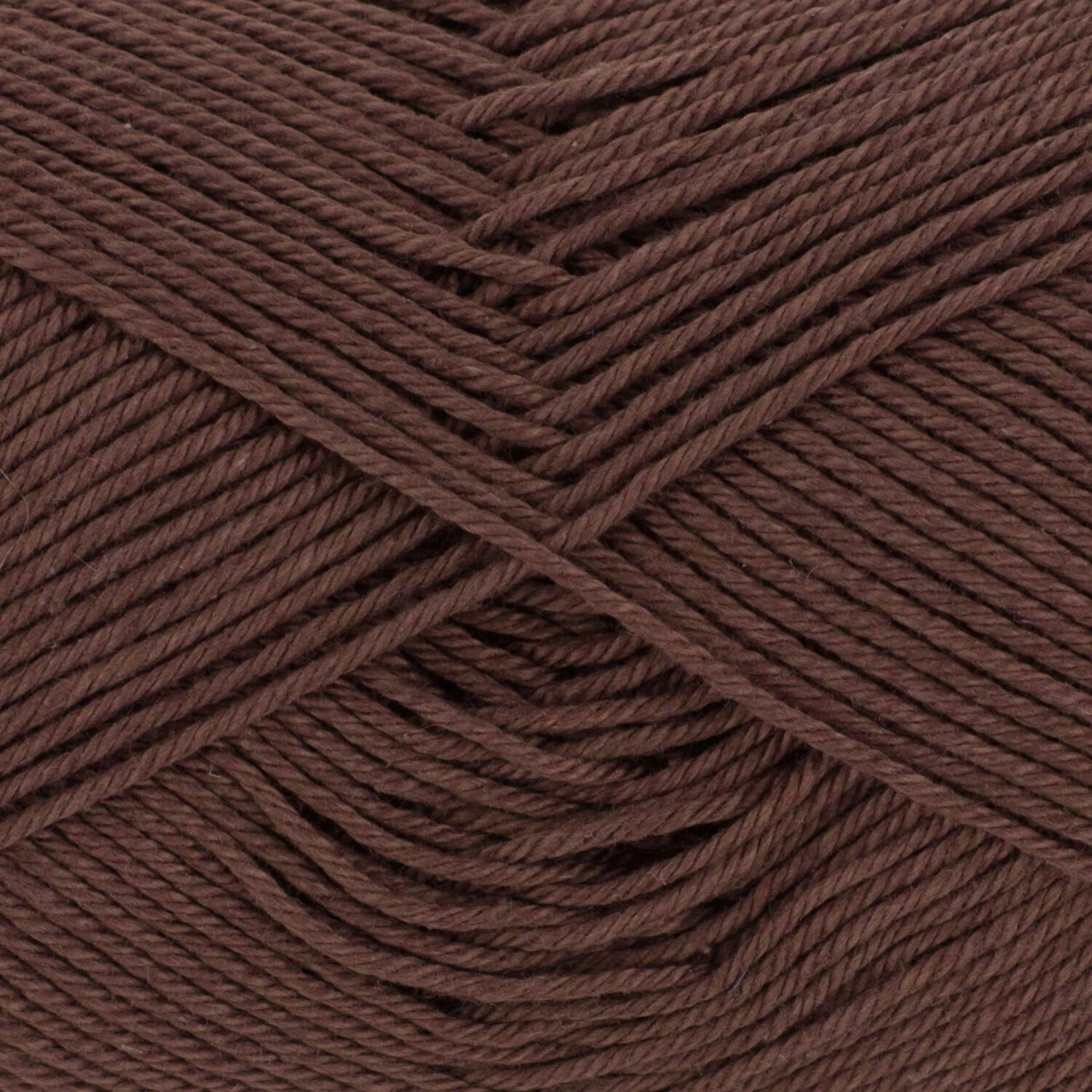 Cotton Quick uni, 100% Baumwolle, Oeko-Tex-Standard, 50g, 125m, Farbe 122, Schokolade Bild 2