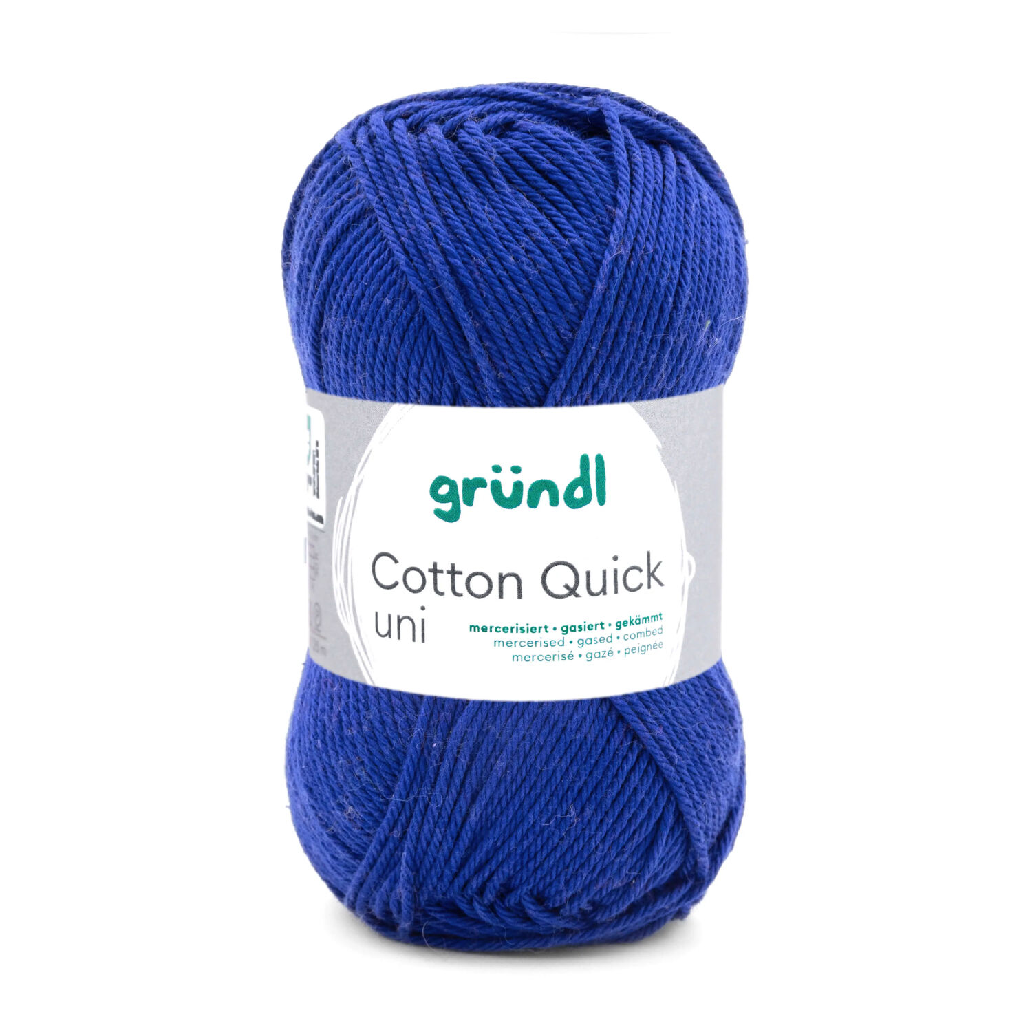 Cotton Quick uni, 100% Baumwolle, Oeko-Tex-Standard, 50g, 125m, Farbe 135, Marineblau