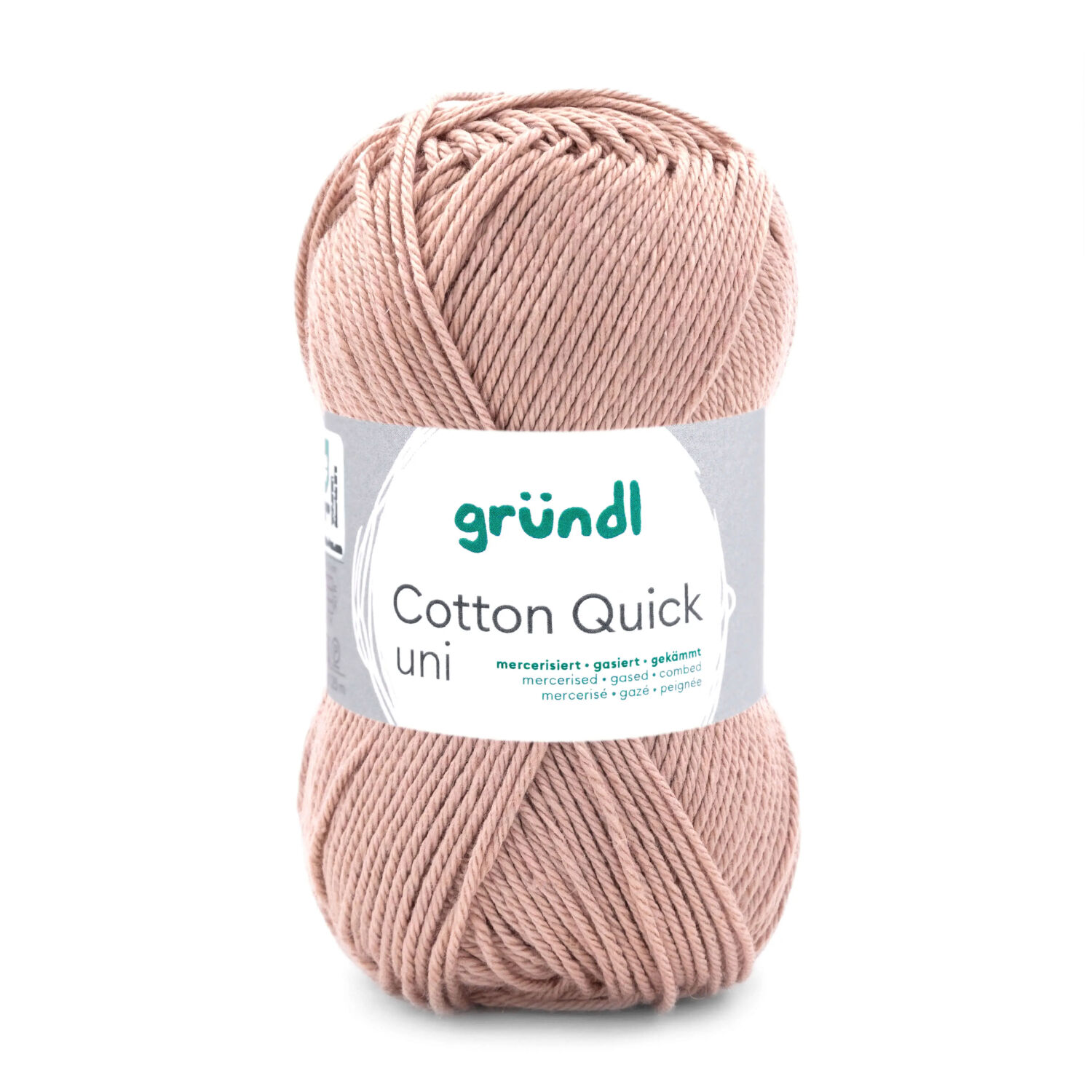 Cotton Quick uni, 100% Baumwolle, Oeko-Tex-Standard, 50g, 125m, Farbe 139, Beige