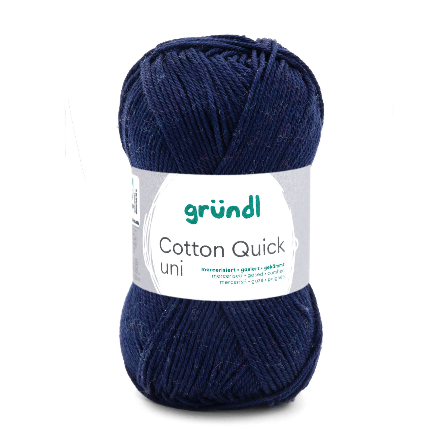 Cotton Quick uni, 100% Baumwolle, Oeko-Tex-Standard, 50g, 125m, Farbe 145, Dunkelblau