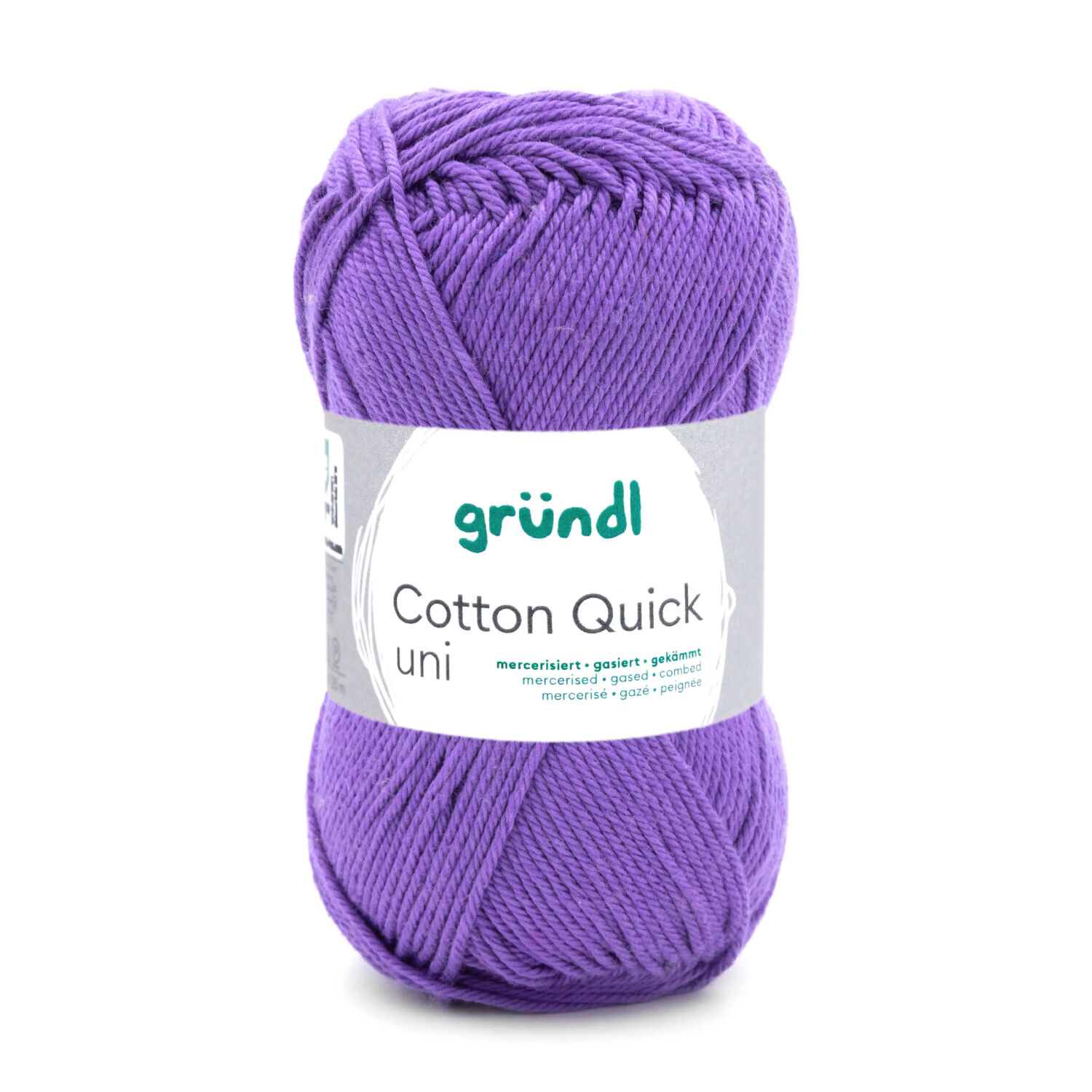 Cotton Quick uni, 100% Baumwolle, Oeko-Tex-Standard, 50g, 125m, Farbe 68, Lila