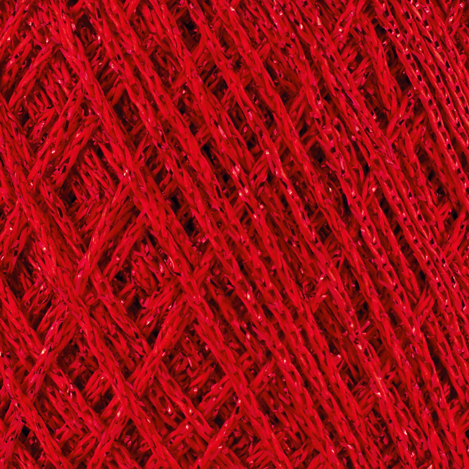 Hkel- und Strickgarn Glitter uni, 90,5 % Viskose und 9,5 % Polyester, 25g, 110m, Farbe 8222, Rot Bild 2