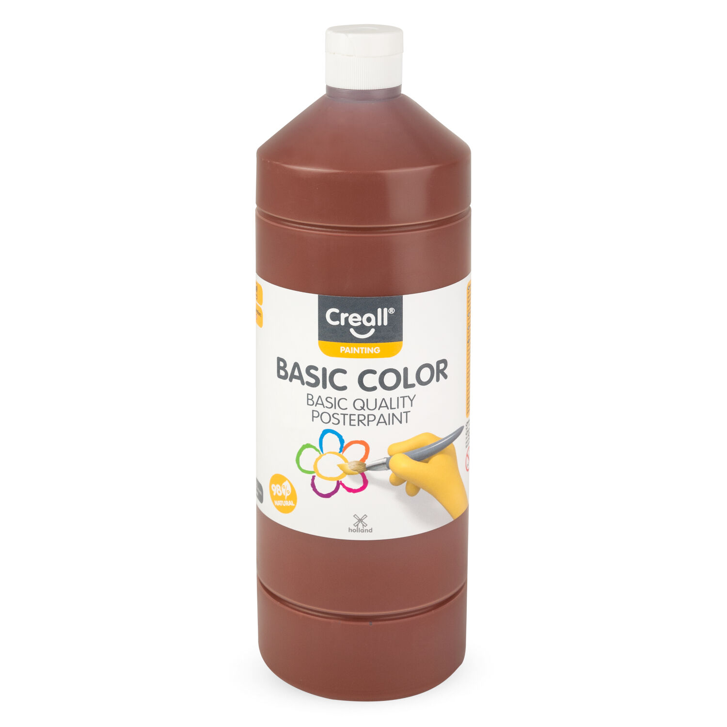Schulmalfarbe 1000 ml, braun PREISHIT