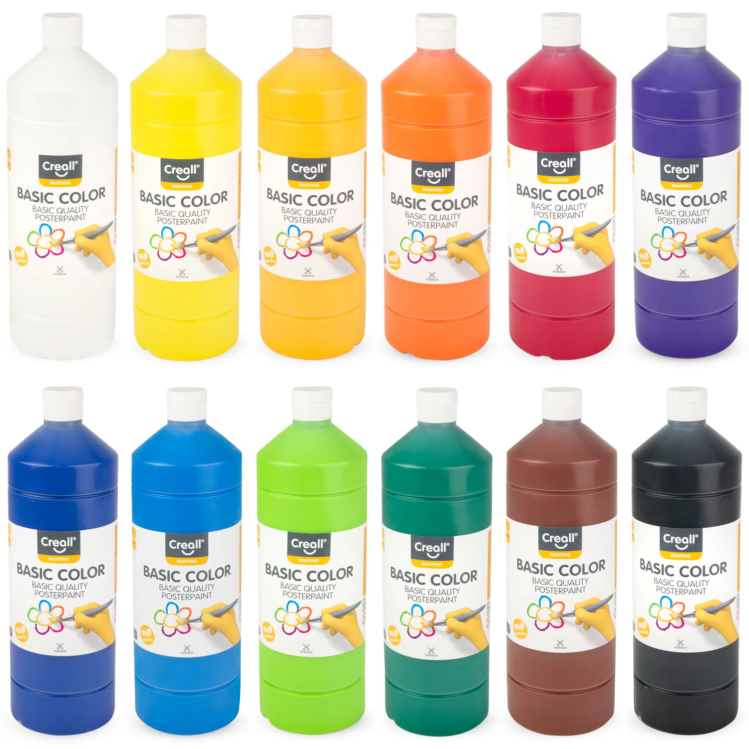 Schulmalfarbe 12x 1000 ml PREISHIT