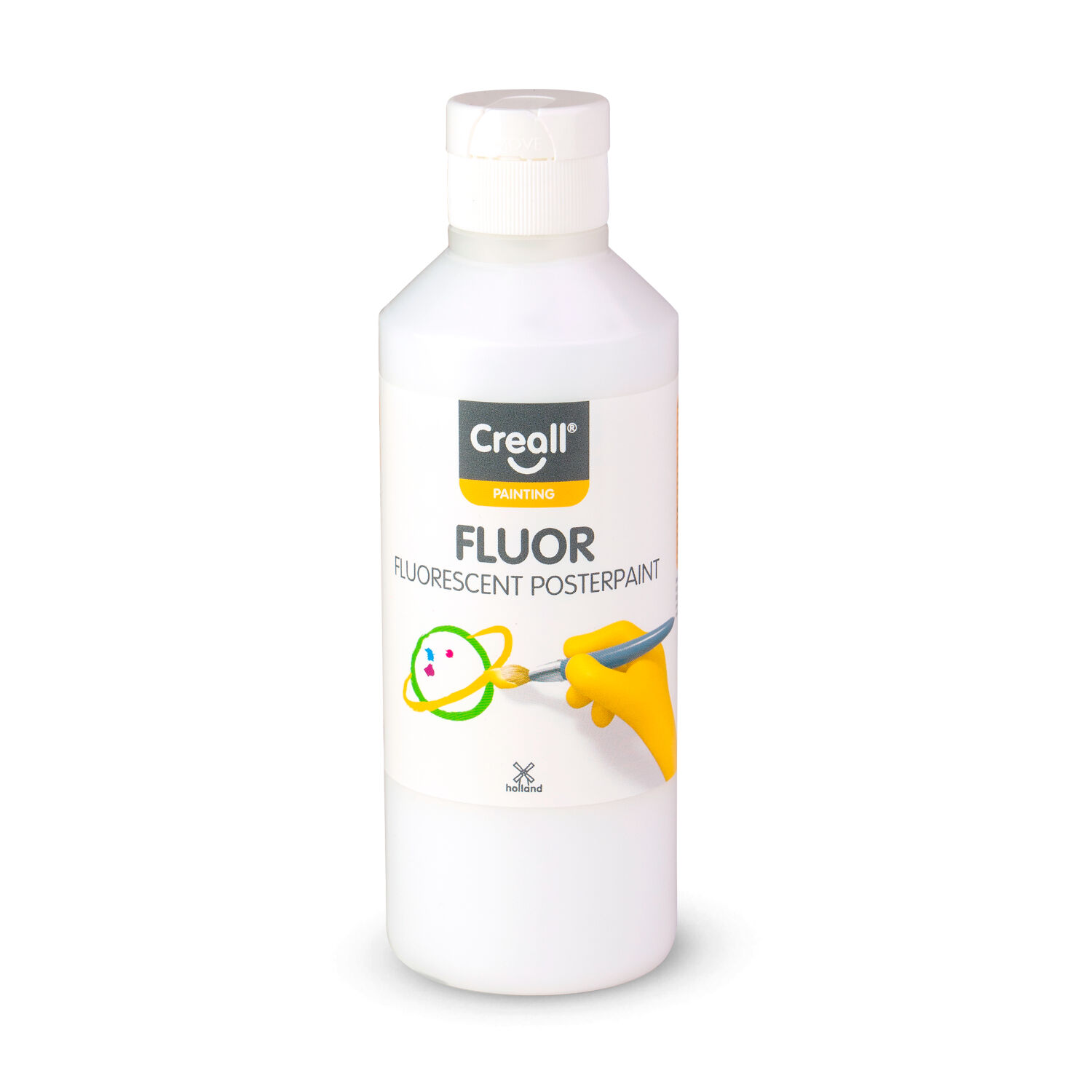 Creall Fluor-Farbe, 250ml, Wei