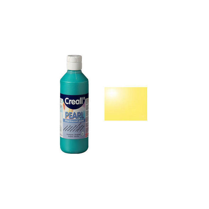 SALE 'Creall' Perlmutt-Farbe, 500ml Gelb, PREISHIT